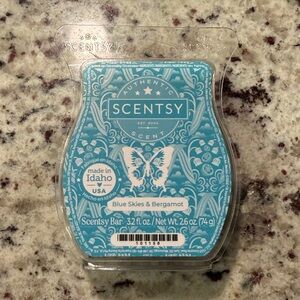 Scentsy Blue Skies & Bergamot Scent Bar